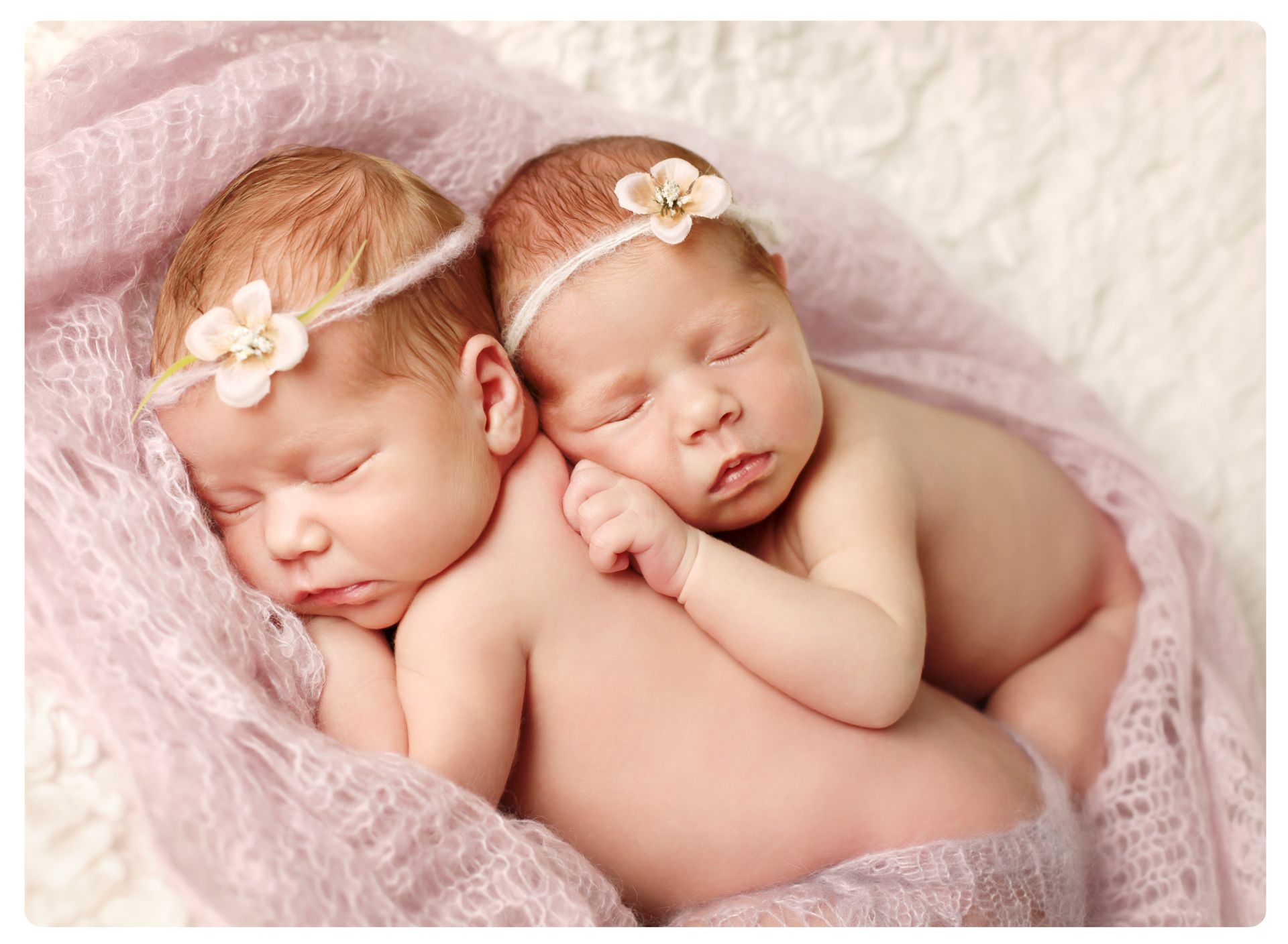 Focení novorozených dvojčátek